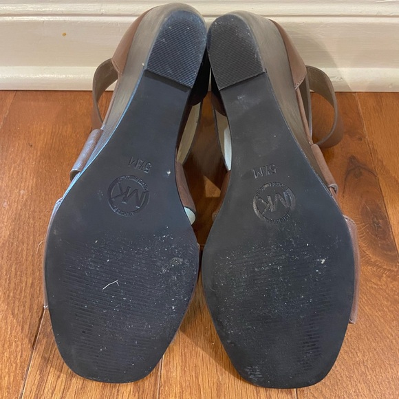 Michael Kors Brown Jenna Wedge - Size 5.5 - Picture 4 of 6